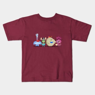 AHHH MONSTERS BRUNCH GANG Kids T-Shirt